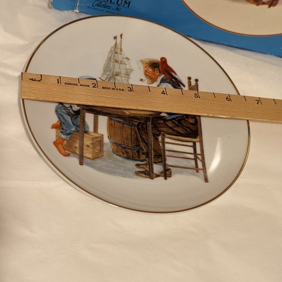 Illustrated Collector Plate Good Boy NORMAN ROCKWELL COLLECTOR WALL DECOR - Picture 6 of 6